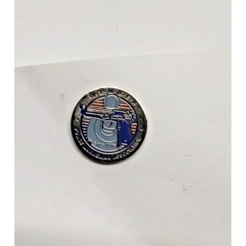 Police Marksman Association Member Pin 3/4"